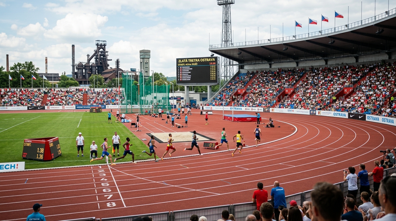Běžecká trasa v přírodě — pohyb jako součást každodenní rutiny
